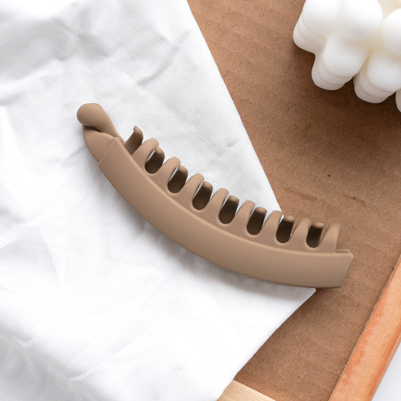 13cm Large Banana Clip Simple Vertical Hair Clip Elegant Hair Clip Ponytail Clip Back of the Head Grabber Wholesale