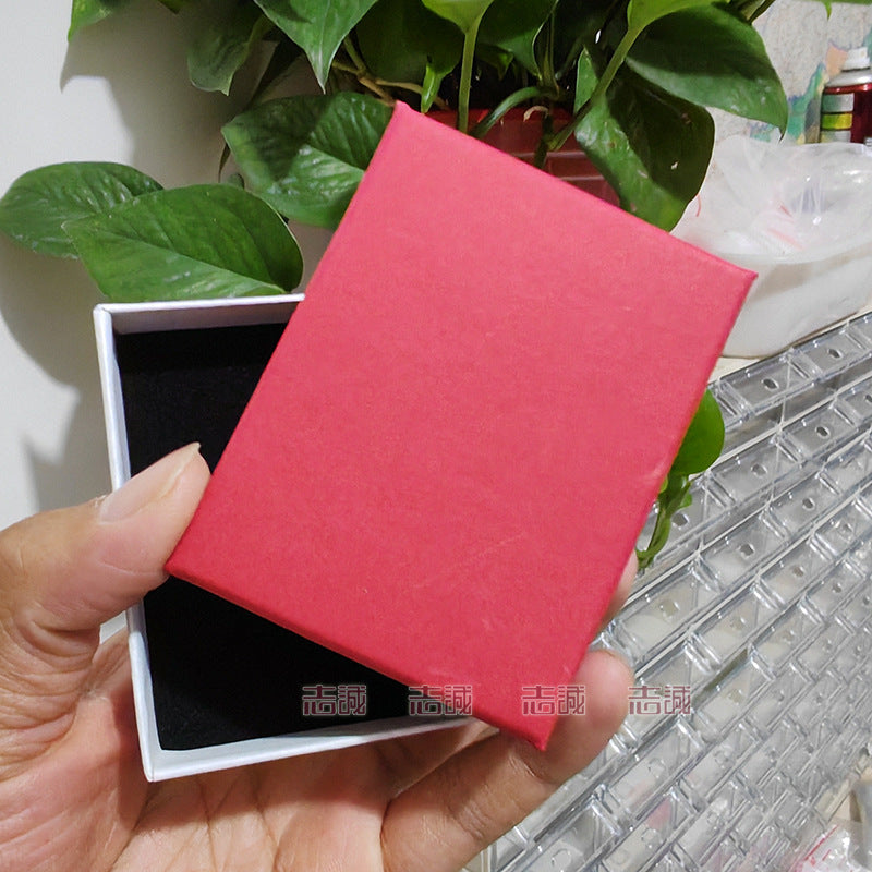 Donghai Crystal Paper Packaging Box Bracelet Jewelry Box Agate Watch Jewelry Gift Box Stall