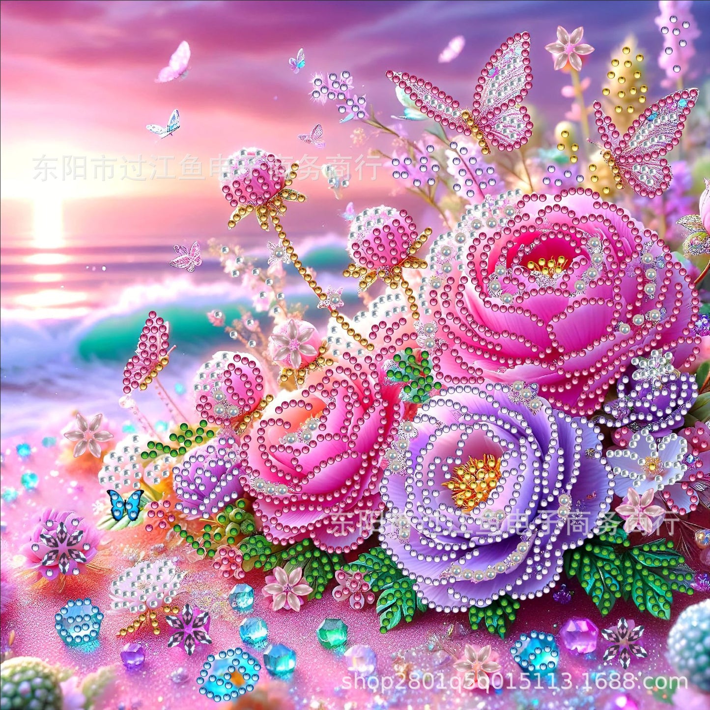 ✅ New DIY Irregular Shaped Diamond Painting Amazon Bestseller Rhinestone Decorative Diamond Painting Source Factory Christmas Gift