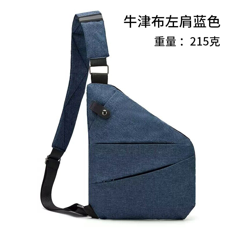 Chest Bag Men's Distinctive Shoulder Crossbody Bag Fashion Cross Bag Multifunctional Sports Fashion Underarm Bag Men's Chest Bag