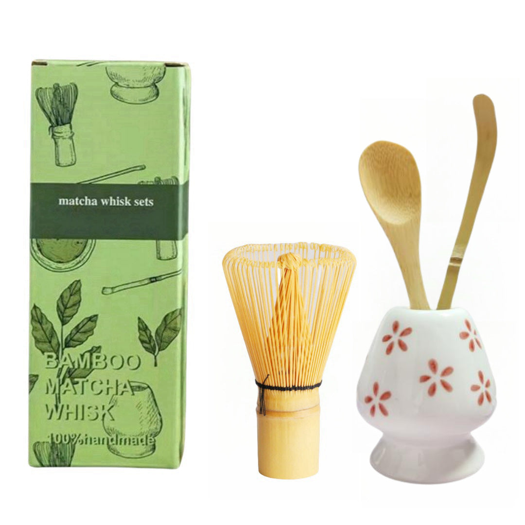Tea-style Japanese-style Baibenli Matcha Tea Brush Matcha Tool Tea-style Song Dynasty Tea-ordering Gift Box suit Matcha Bowl