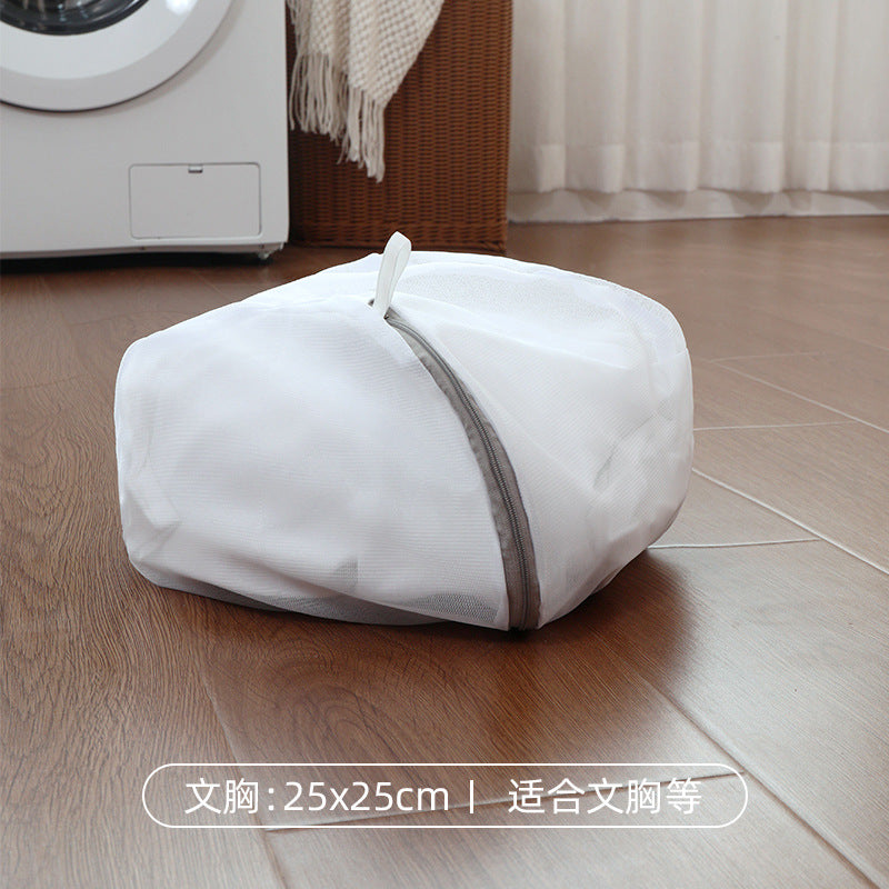Manufacturer of Gray Laundry Bags for Home Use, Machine Washable Anti-Deformation Protective Wash Bags, Bra and Sweater Wash Bags, Mesh Bags, Wholesale Clothing