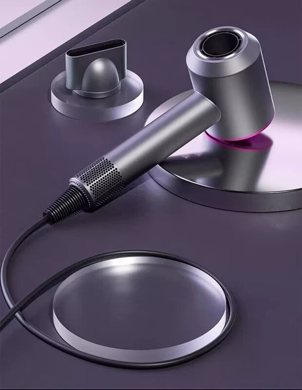 Hair Dryer Home Blue Light Negative Ion Hair Salon High Power Hair Dryer Dormitory Cold and Hot Air Hair Dryer Gift Cross Border
