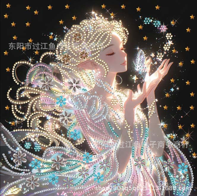 ✅ New DIY Irregular Shaped Diamond Painting Amazon Bestseller Rhinestone Decorative Diamond Painting Source Factory Christmas Gift