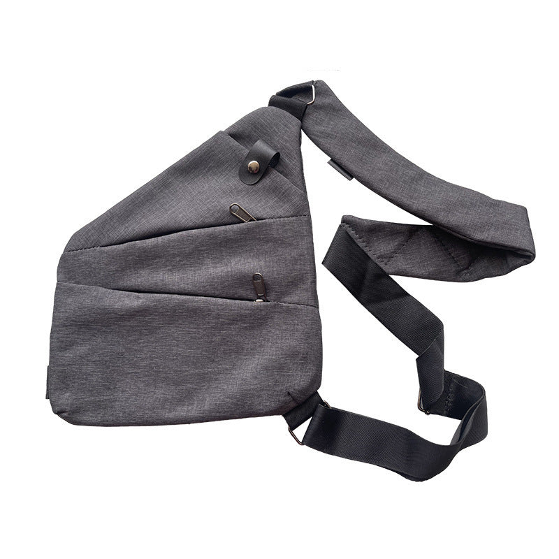 Chest Bag Men's Distinctive Shoulder Crossbody Bag Fashion Cross Bag Multifunctional Sports Fashion Underarm Bag Men's Chest Bag