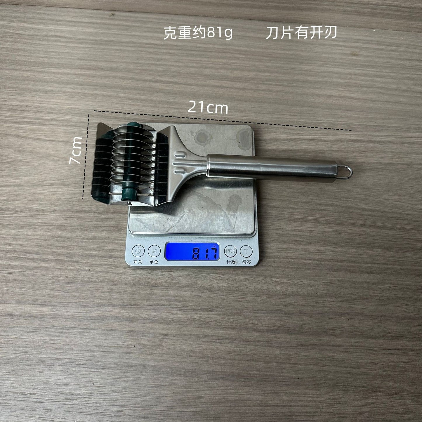 Rolling Noodles Knife Household Cutting Scallion Noodles New Roller Knife Noodles Cutting Knife Commercial Noodles Cutting Artifact