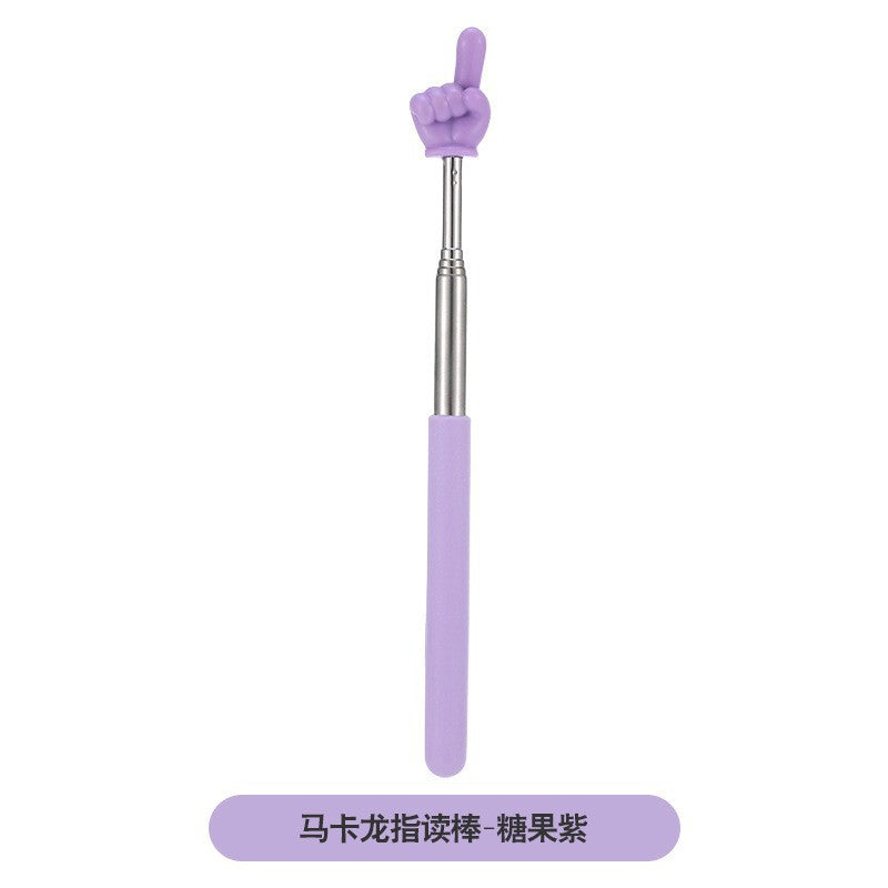Telescopic Finger Reading Stick Reading Finger Reading Stick Finger Stick Reading Pointer Baton Teacher Teaching Stick Wholesale