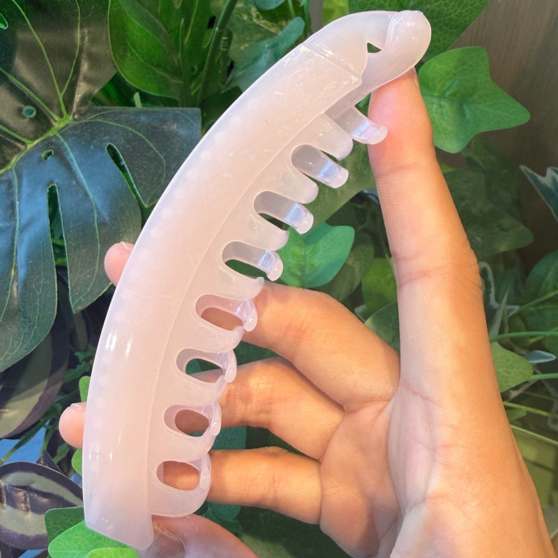 13cm Large Banana Clip Simple Vertical Hair Clip Elegant Hair Clip Ponytail Clip Back of the Head Grabber Wholesale