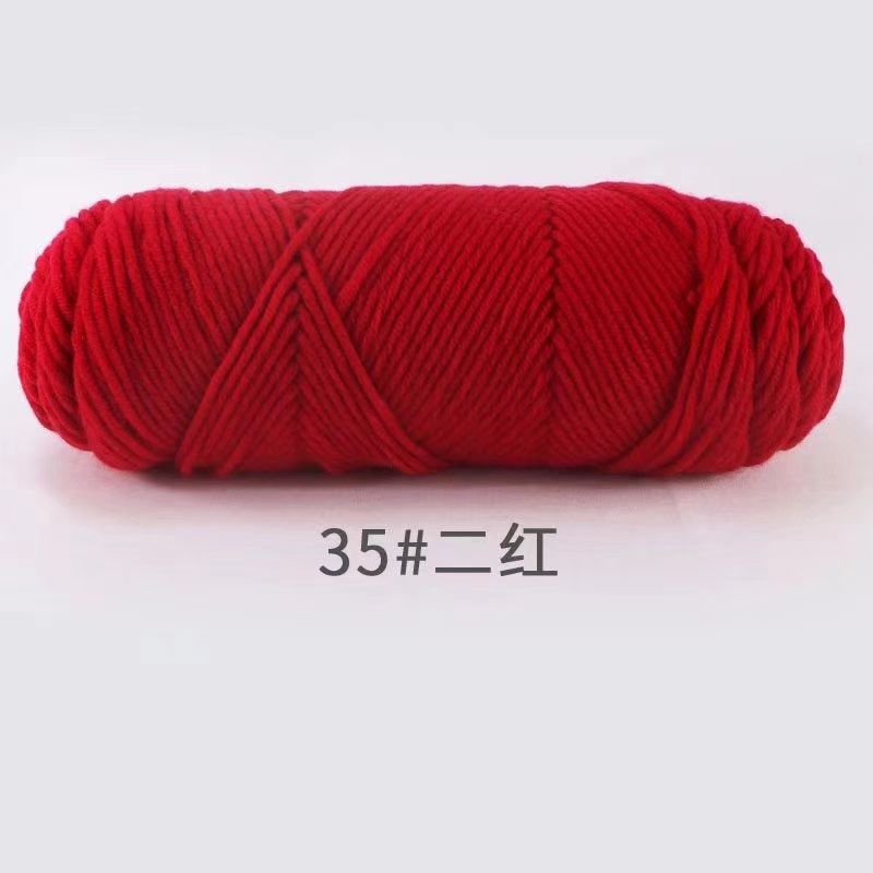8 strands milk cotton eight strands lover cotton handmade diy material coated wool scarf hat hook shoes medium thick wool ball