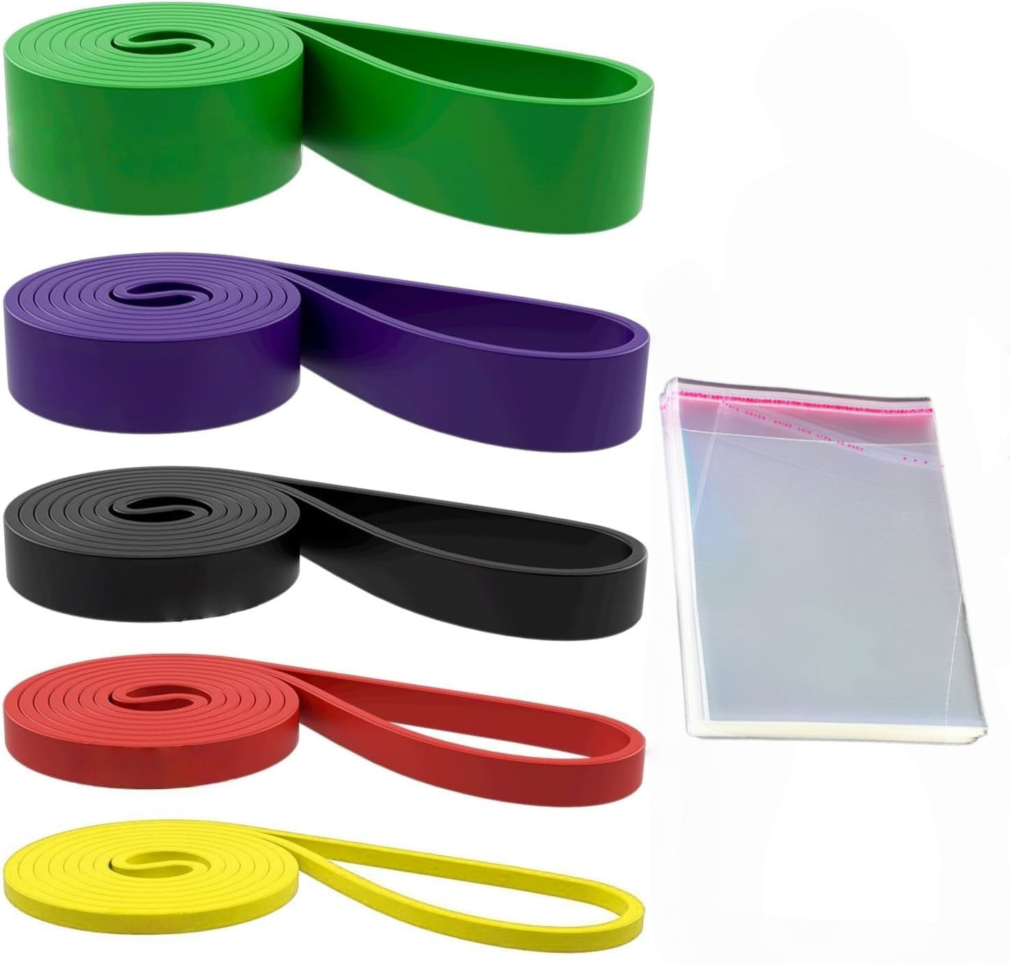 Fitness elastic belt pull-up resistance belt strength training elastic rope men's and women's yoga stretch auxiliary tension belt