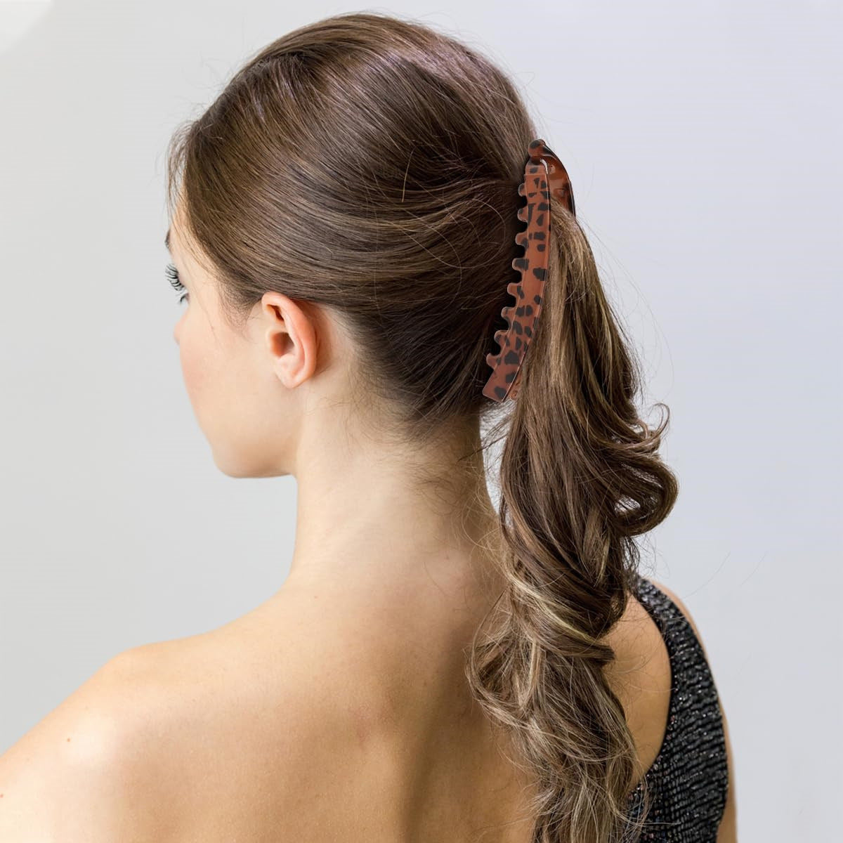 13cm Large Banana Clip Simple Vertical Hair Clip Elegant Hair Clip Ponytail Clip Back of the Head Grabber Wholesale