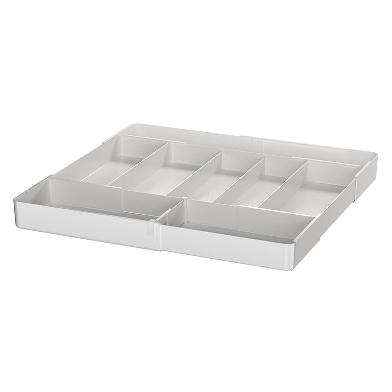 Kitchen Storage Cabinet Household Cabinet Built-in Divided Knife and Fork Chopsticks Kitchen Drawer Partition Tableware Storage Box