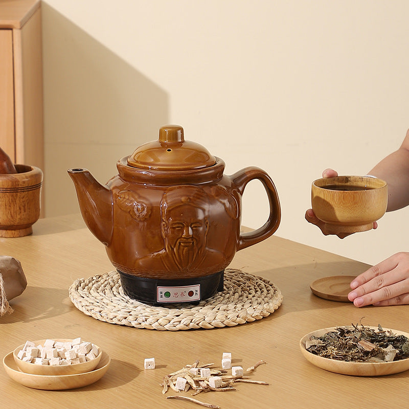 Factory wholesale decocting pot Chinese medicine pot automatic household Li Shizhen medicine pot plug-in decocting Chinese medicine casserole ceramic
