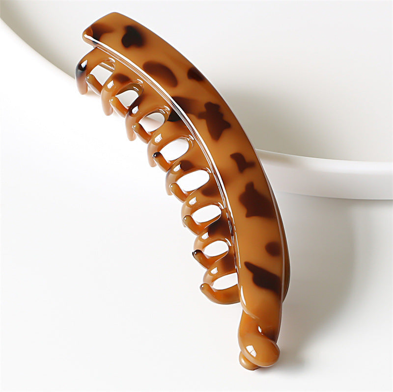 13cm Large Banana Clip Simple Vertical Hair Clip Elegant Hair Clip Ponytail Clip Back of the Head Grabber Wholesale