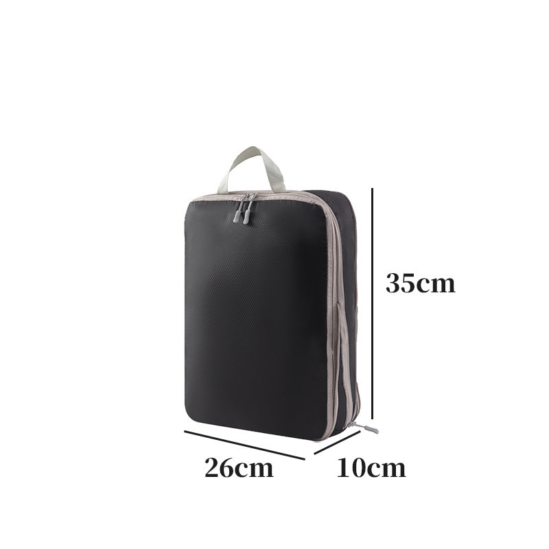Travel Storage Bag Compression Bag Four-piece Set Travel Artifact Packaging Clothing Washing and Maternity Suitcase Organizing Bag