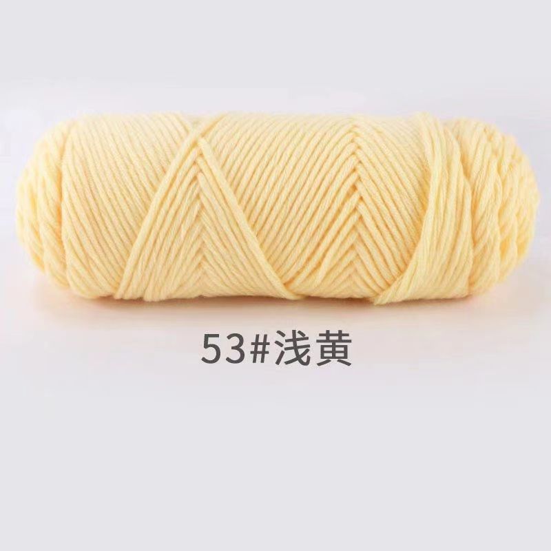 8 strands milk cotton eight strands lover cotton handmade diy material coated wool scarf hat hook shoes medium thick wool ball