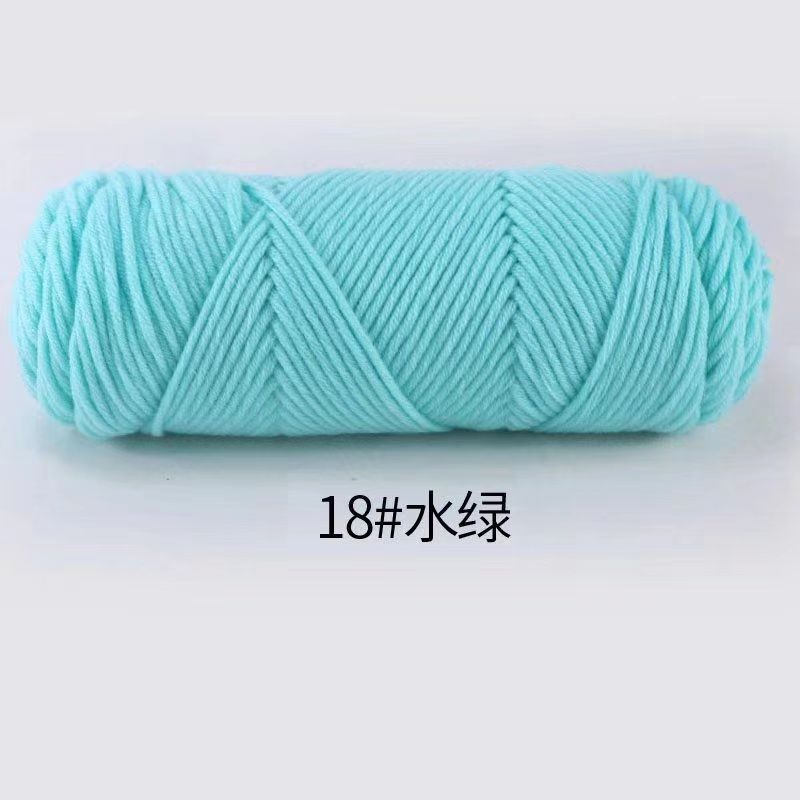 8 strands milk cotton eight strands lover cotton handmade diy material coated wool scarf hat hook shoes medium thick wool ball