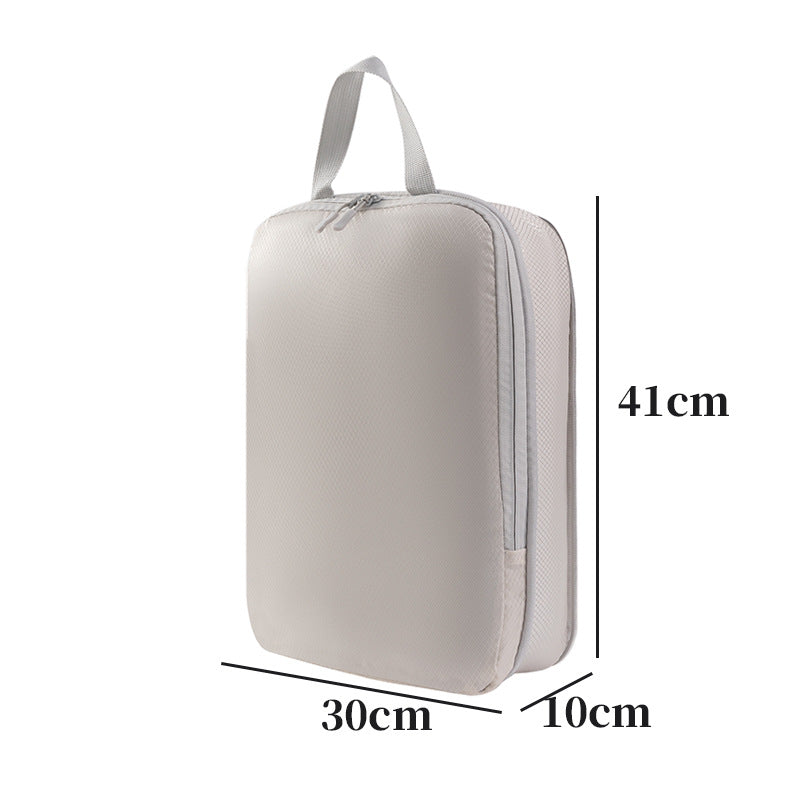 Travel Storage Bag Compression Bag Four-piece Set Travel Artifact Packaging Clothing Washing and Maternity Suitcase Organizing Bag