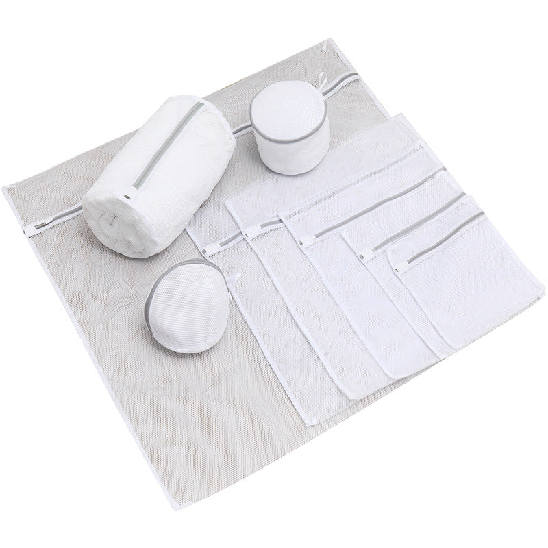 Manufacturer of Gray Laundry Bags for Home Use, Machine Washable Anti-Deformation Protective Wash Bags, Bra and Sweater Wash Bags, Mesh Bags, Wholesale Clothing