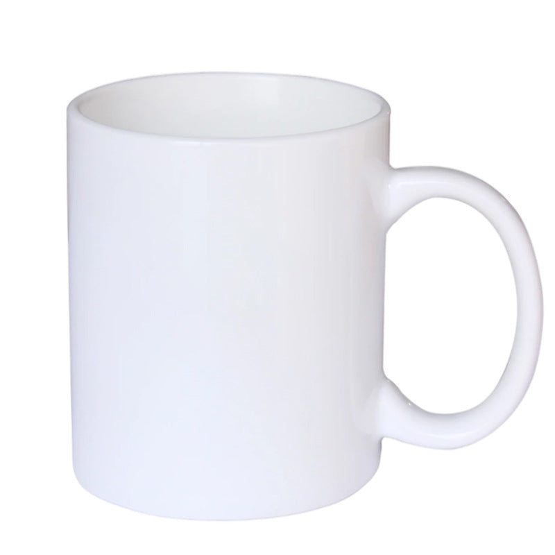 Heat Transfer Mug Holiday Commemorative Printing Photo White Cup logo Creative Ceramic Cup Making Advertising Printing Picture