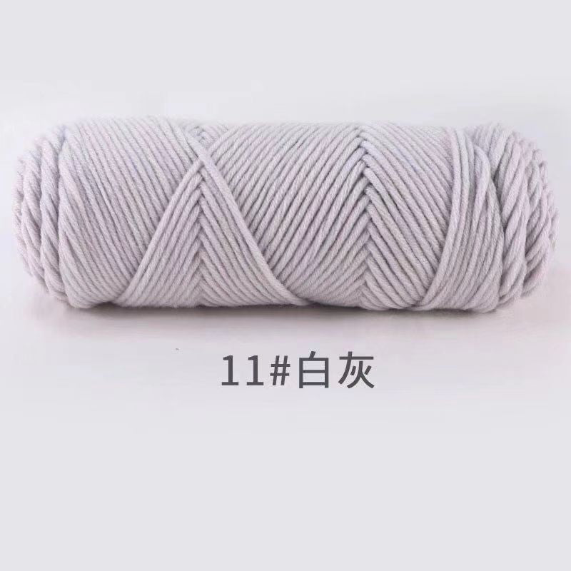 8 strands milk cotton eight strands lover cotton handmade diy material coated wool scarf hat hook shoes medium thick wool ball