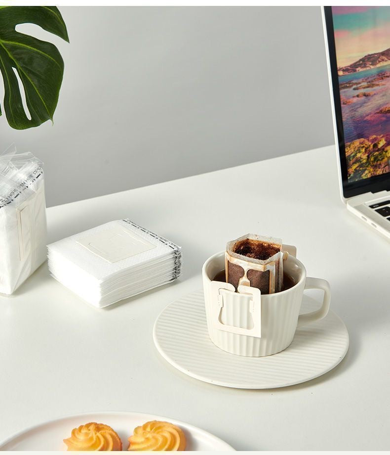 Coffee Filter Paper Hanging Ear Coffee Filter Bag Thickened Material Drip Filter Bag Disposable Hand-flush Portable Drip Coffee Bag