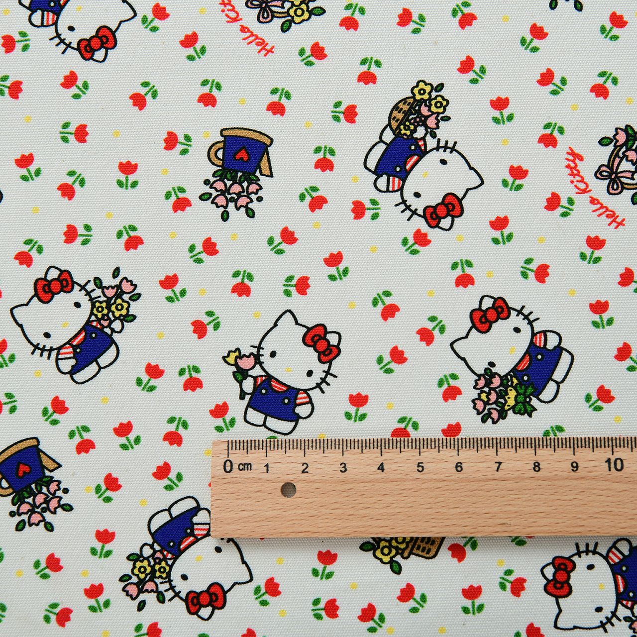 8 An Fine Sail Pure Cotton Ba An Canvas Fabric Handmade Tablecloth Bag Pet Cartoon Thickened Cotton Kitty Fabric
