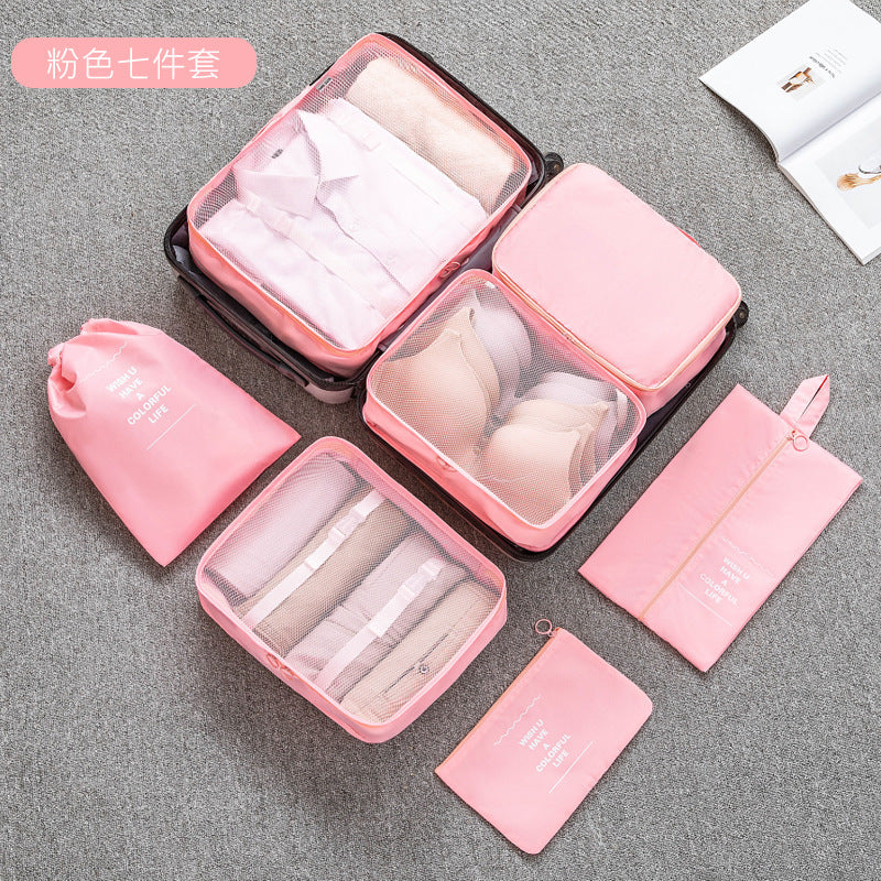 Travel Storage Bag Luggage Case Clothes Finishing Digital Toiletry Cosmetics Sub-packing Storage Bag Clothes Shoes Duffel Bag