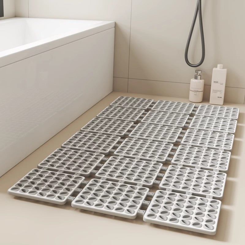 Bathroom Anti-slip Mat Shower Room Bathroom Anti-fall Mat Bathroom Toilet Waterproof Hollow Mat