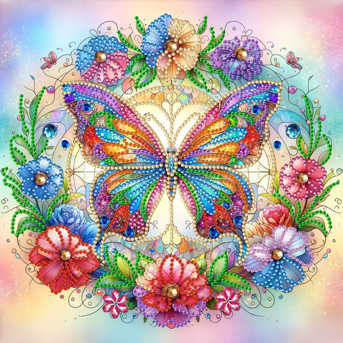 ✅ New DIY Irregular Shaped Diamond Painting Amazon Bestseller Rhinestone Decorative Diamond Painting Source Factory Christmas Gift
