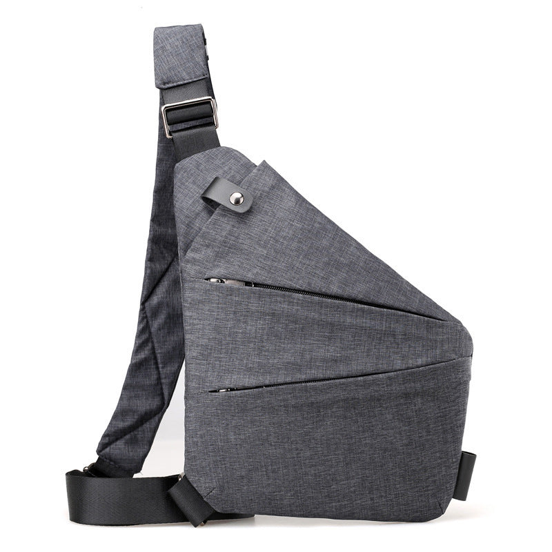 Chest Bag Men's Distinctive Shoulder Crossbody Bag Fashion Cross Bag Multifunctional Sports Fashion Underarm Bag Men's Chest Bag