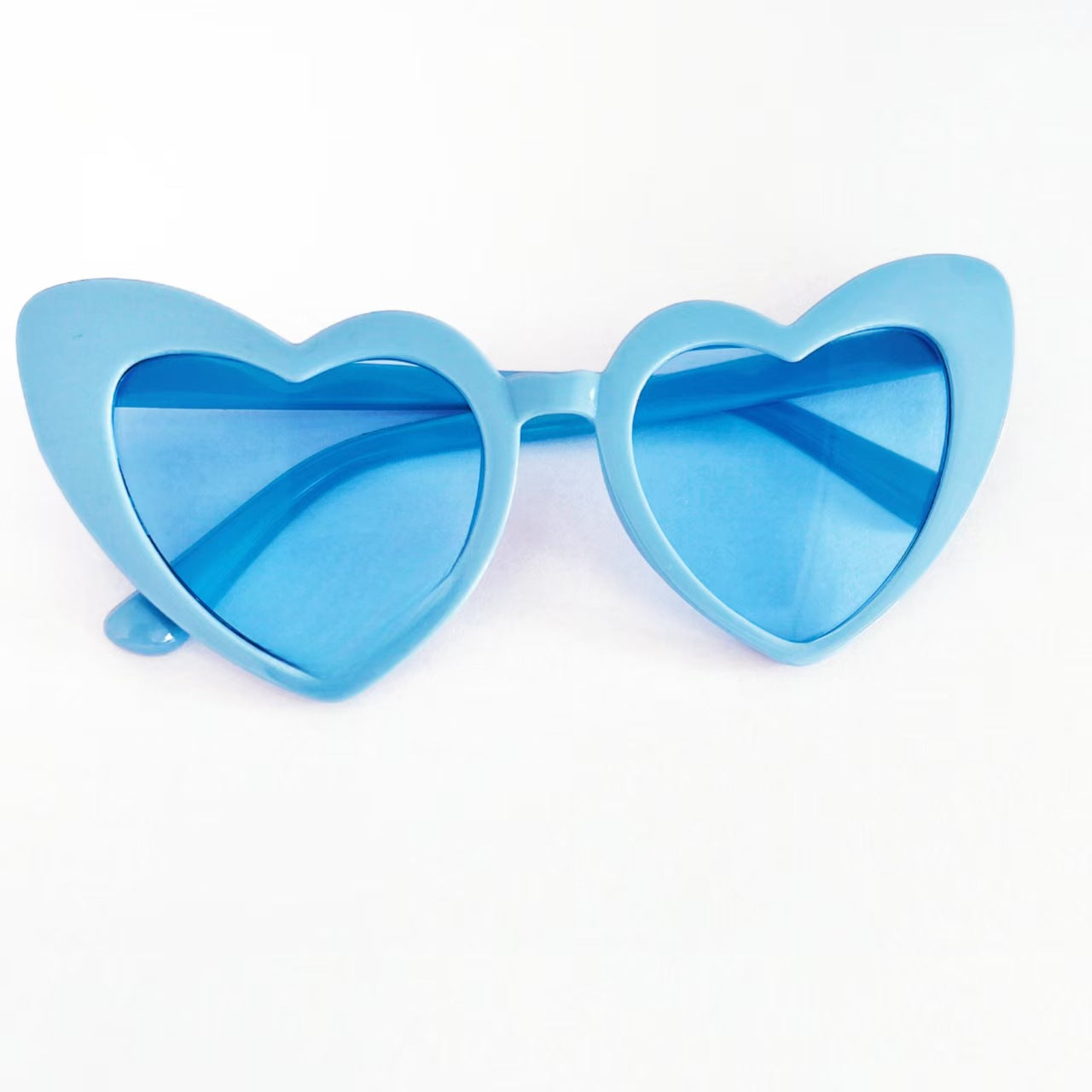 Personalized New European and American Sun Protection and Anti-Uv Sunglasses, Trendy and Fashionable Peach Heart Sunglasses, Internet Celebrity Cat-Eye Glasses