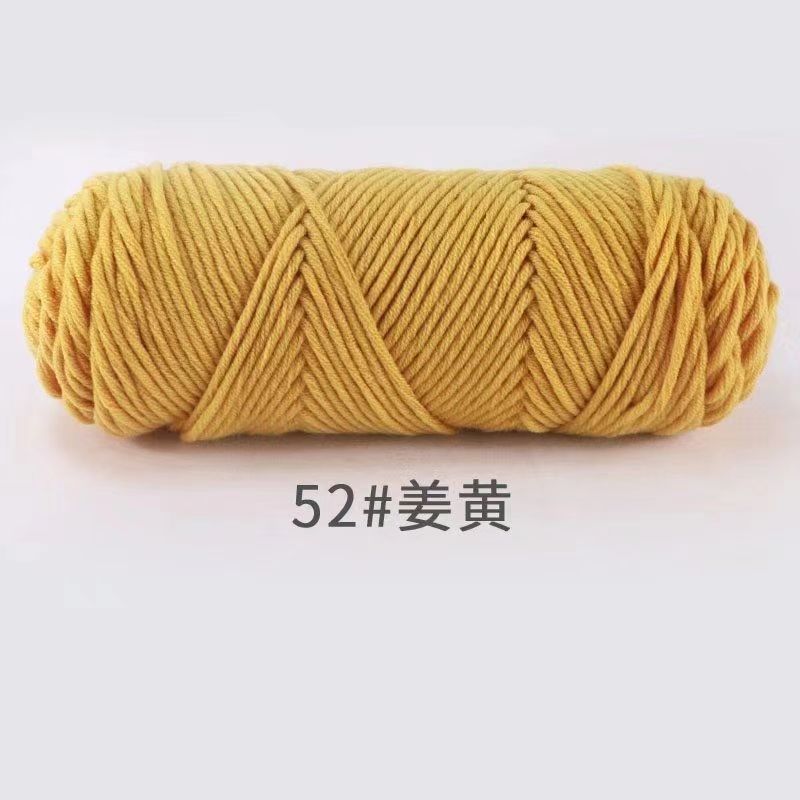 8 strands milk cotton eight strands lover cotton handmade diy material coated wool scarf hat hook shoes medium thick wool ball
