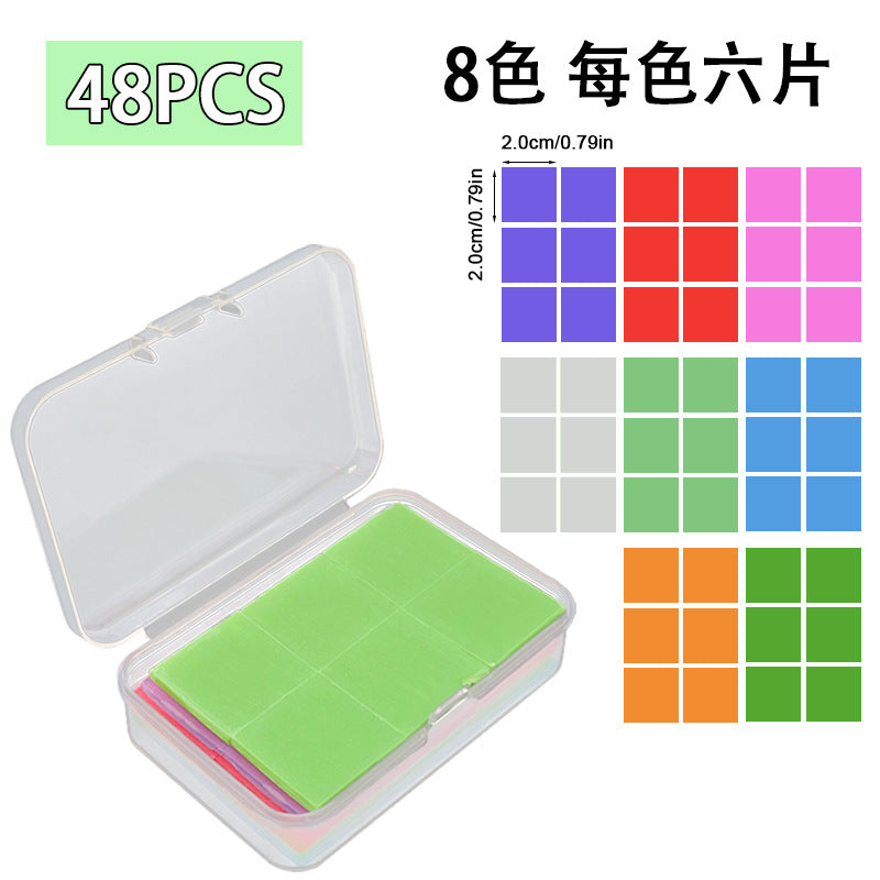 DIY new diamond dot drill silicone block square dot drill mud multi-color optional color box factory direct supply