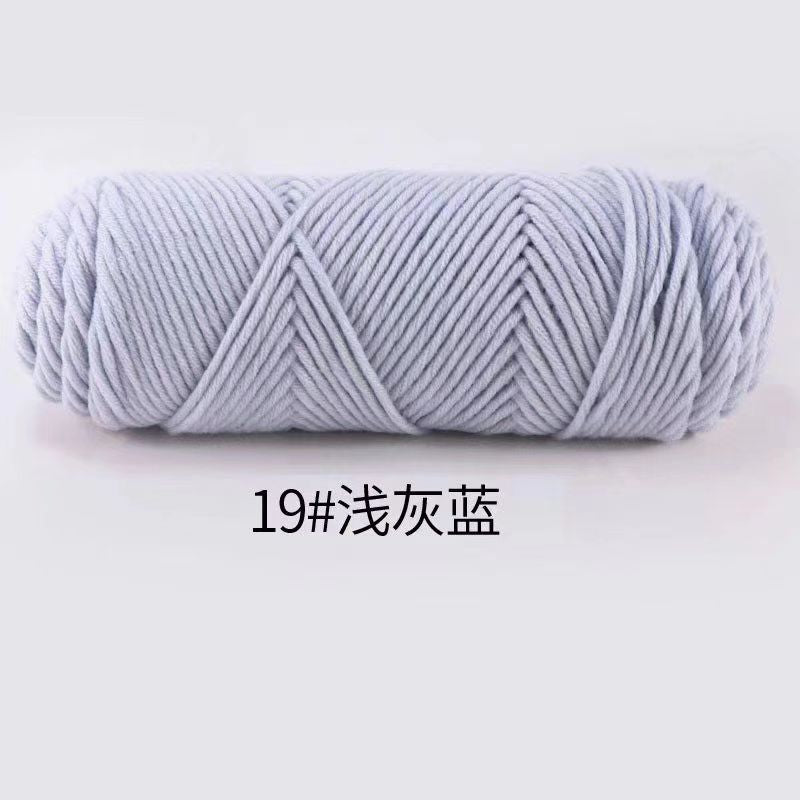 8 strands milk cotton eight strands lover cotton handmade diy material coated wool scarf hat hook shoes medium thick wool ball