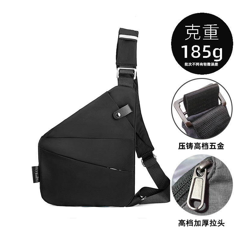 Chest Bag Men's Distinctive Shoulder Crossbody Bag Fashion Cross Bag Multifunctional Sports Fashion Underarm Bag Men's Chest Bag