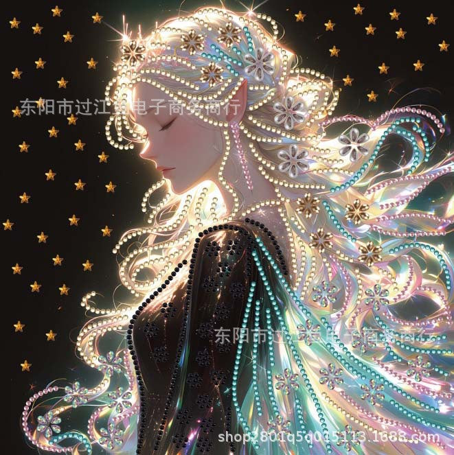 ✅ New DIY Irregular Shaped Diamond Painting Amazon Bestseller Rhinestone Decorative Diamond Painting Source Factory Christmas Gift