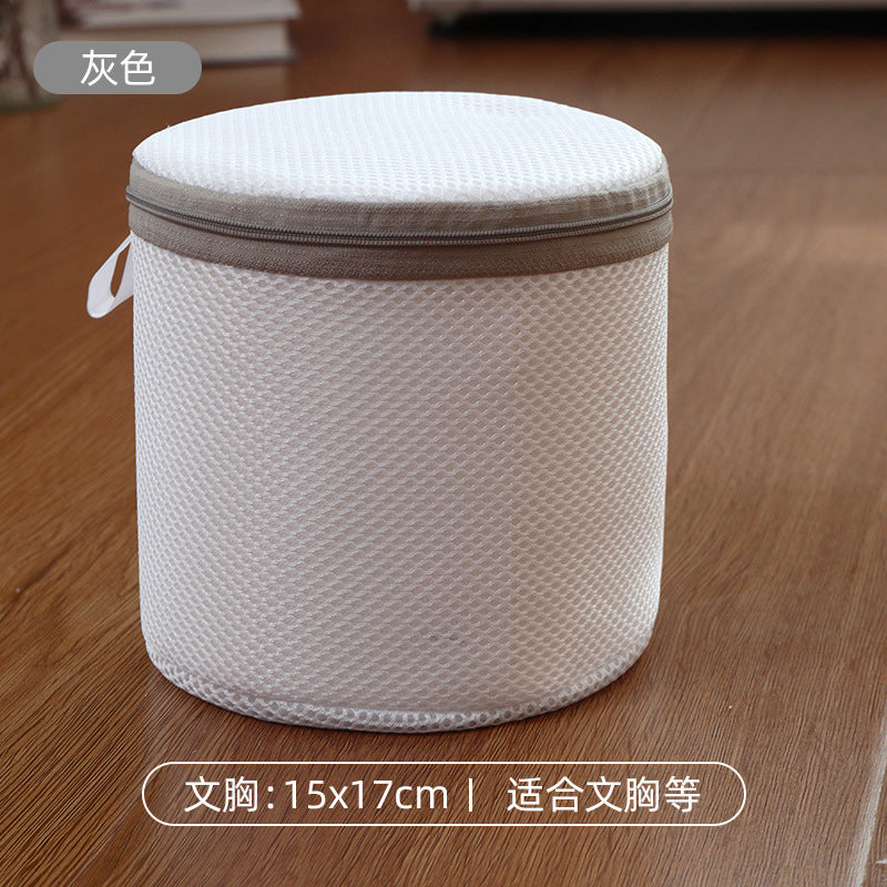 Manufacturer of Gray Laundry Bags for Home Use, Machine Washable Anti-Deformation Protective Wash Bags, Bra and Sweater Wash Bags, Mesh Bags, Wholesale Clothing