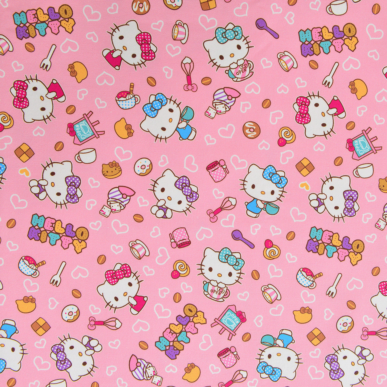 8 An Fine Sail Pure Cotton Ba An Canvas Fabric Handmade Tablecloth Bag Pet Cartoon Thickened Cotton Kitty Fabric