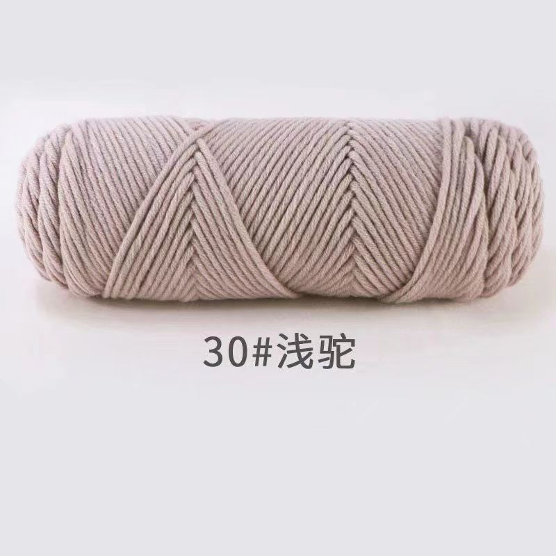 8 strands milk cotton eight strands lover cotton handmade diy material coated wool scarf hat hook shoes medium thick wool ball