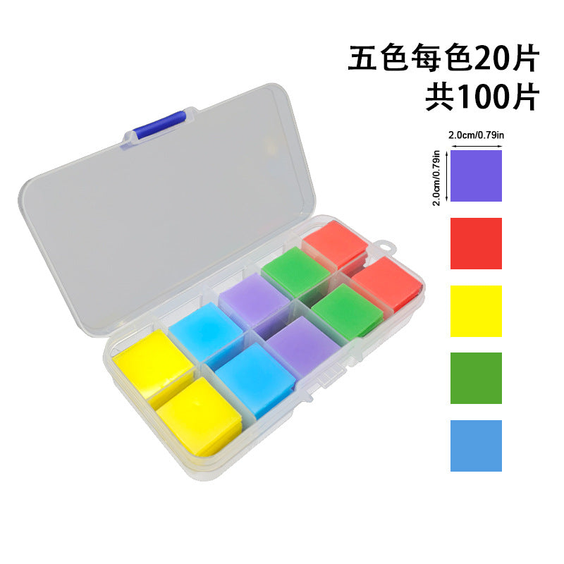 DIY new diamond dot drill silicone block square dot drill mud multi-color optional color box factory direct supply