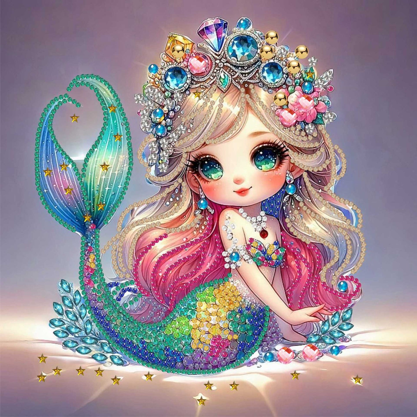 ✅ New DIY Irregular Shaped Diamond Painting Amazon Bestseller Rhinestone Decorative Diamond Painting Source Factory Christmas Gift