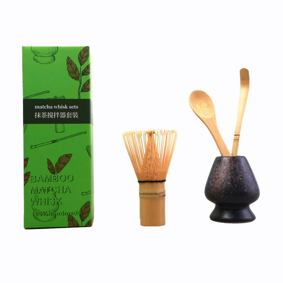 Tea-style Japanese-style Baibenli Matcha Tea Brush Matcha Tool Tea-style Song Dynasty Tea-ordering Gift Box suit Matcha Bowl