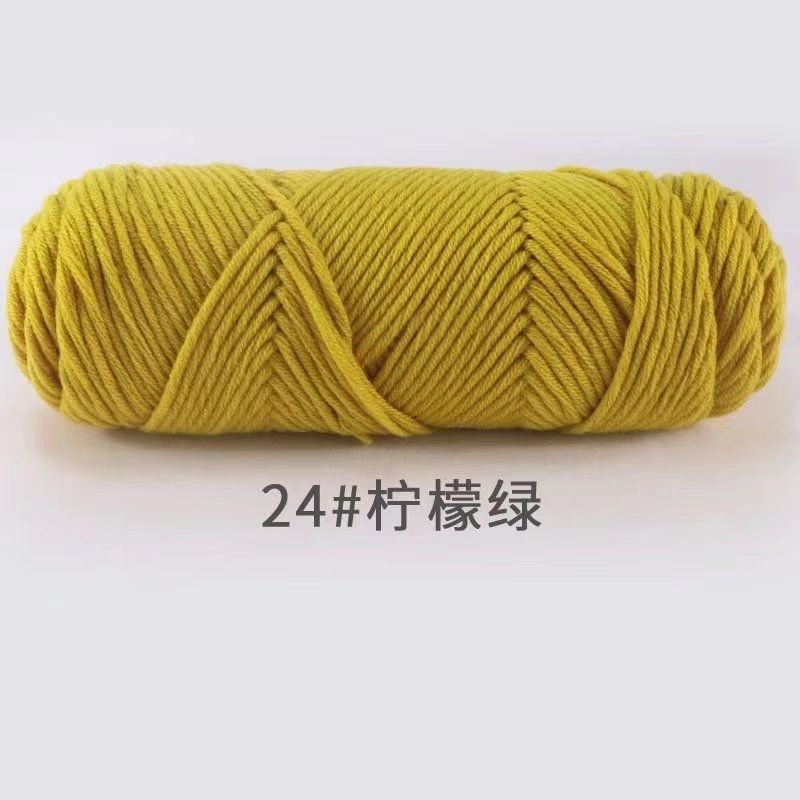 8 strands milk cotton eight strands lover cotton handmade diy material coated wool scarf hat hook shoes medium thick wool ball