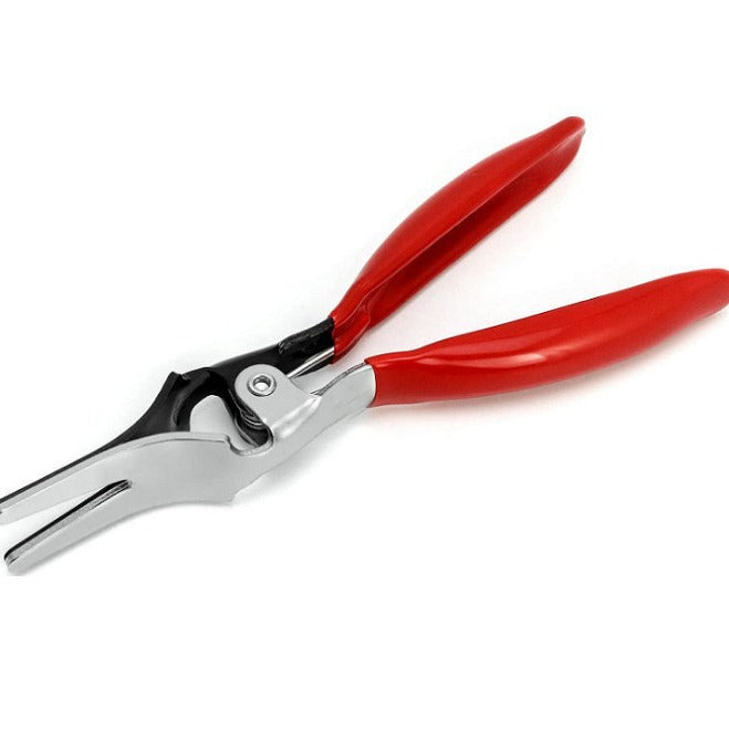 Red and black elbow 60 degree power-off pliers bolt pliers multi-purpose pliers car oil pipe separation harness pliers cross-border pliers