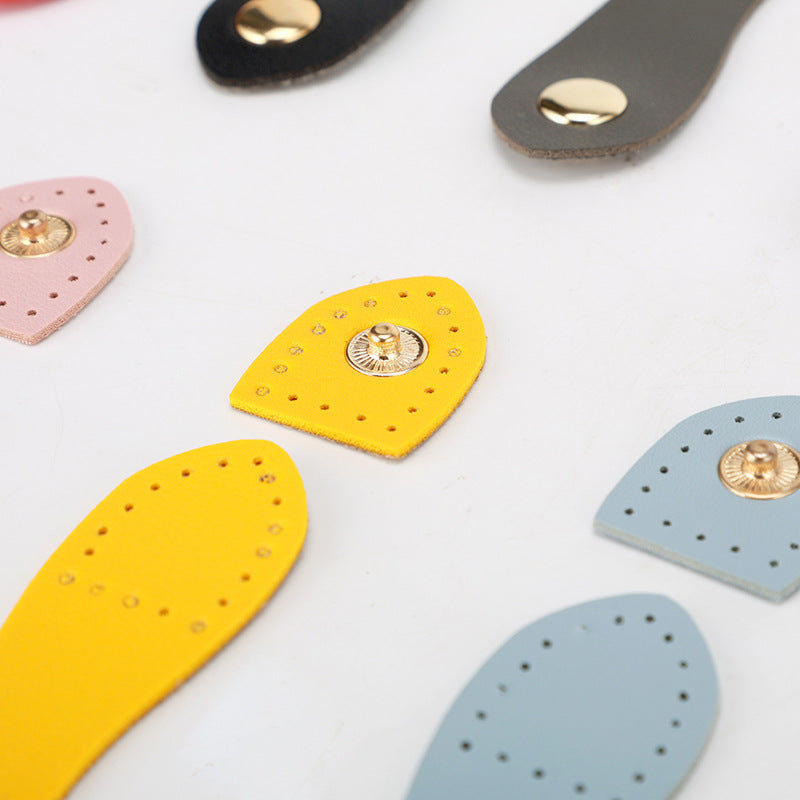 Multicolor leather buckle luggage hardware accessories diy handmade bag universal leather buckle buckle gourd shape