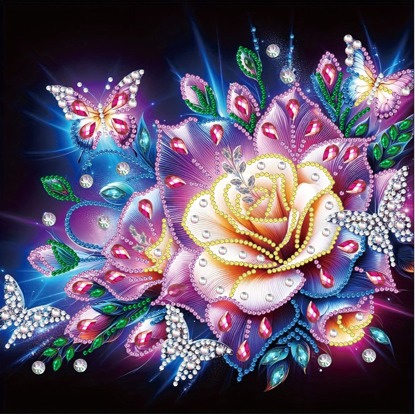 ✅ New DIY Irregular Shaped Diamond Painting Amazon Bestseller Rhinestone Decorative Diamond Painting Source Factory Christmas Gift