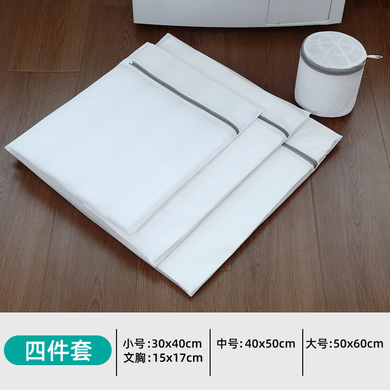 Manufacturer of Gray Laundry Bags for Home Use, Machine Washable Anti-Deformation Protective Wash Bags, Bra and Sweater Wash Bags, Mesh Bags, Wholesale Clothing