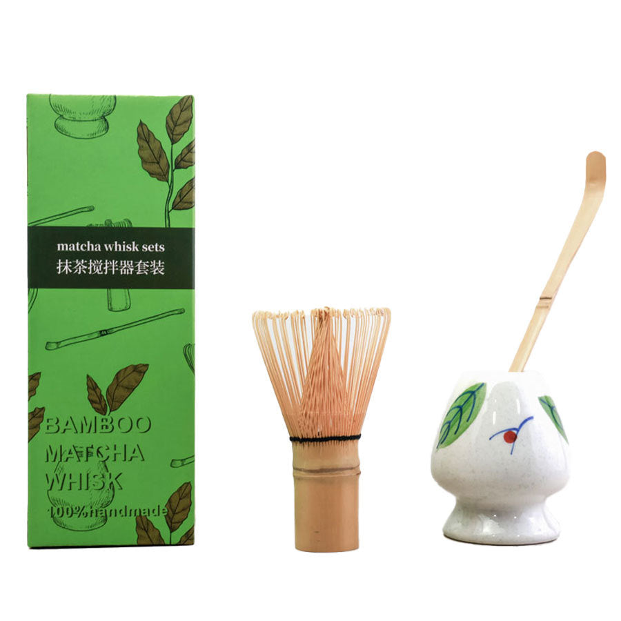 Tea-style Japanese-style Baibenli Matcha Tea Brush Matcha Tool Tea-style Song Dynasty Tea-ordering Gift Box suit Matcha Bowl
