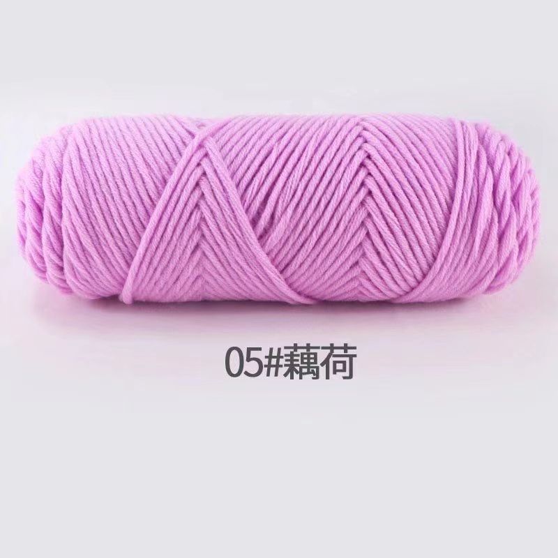 8 strands milk cotton eight strands lover cotton handmade diy material coated wool scarf hat hook shoes medium thick wool ball